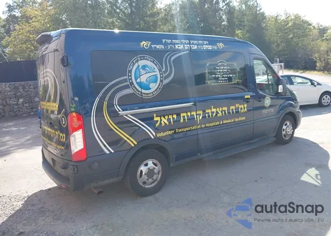 2020 Ford Transit-350 Passenger Van Xlt z USA, uszkodzony, nr VIN 1FBAX9CG3LKB61372